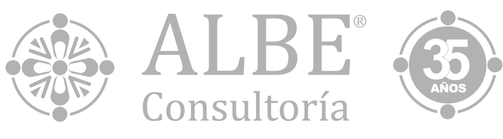 albe consultoria logo gris